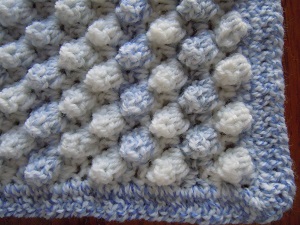 afghan crochet pattern using popcorn stitch